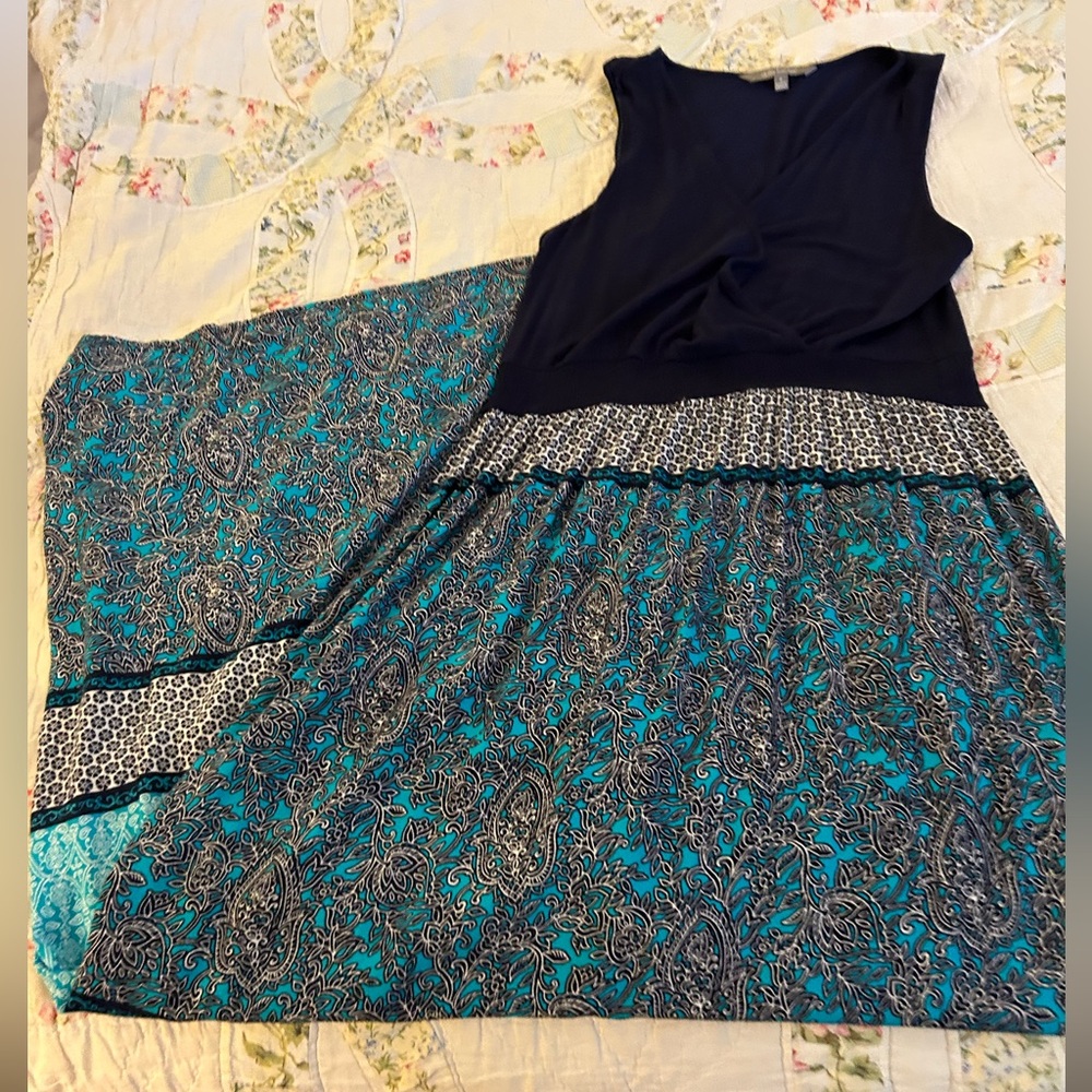 Maxi Dress DAISY FUENTES Size Small